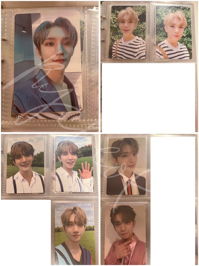 SEVENTEEN Joshua Photocards (Category: K-Wave Merchandise) located in Mandaluyong City. Submitted by ryshe (Listing ID 1448886112, Image 3). Description: - Official SEVENTEEN Joshua Photocards - Includes photocards from albums and lucky draws - Rare photocards - Take all - First print album photocards (al1, teenage, gose).