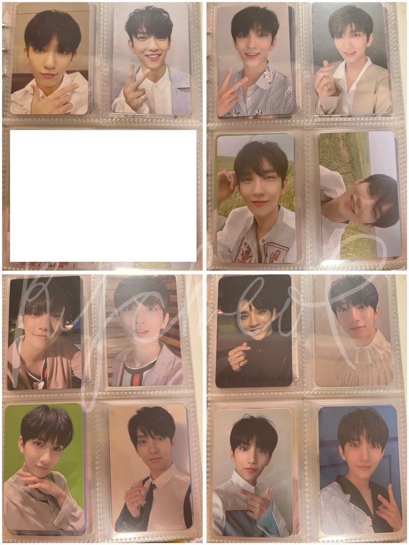 SEVENTEEN Joshua Photocards (Category: K-Wave Merchandise) located in Mandaluyong City. Submitted by ryshe (Listing ID 1448886112, Image 2). Description: - Official SEVENTEEN Joshua Photocards - Includes photocards from albums and lucky draws - Rare photocards - Take all - First print album photocards (al1, teenage, gose).