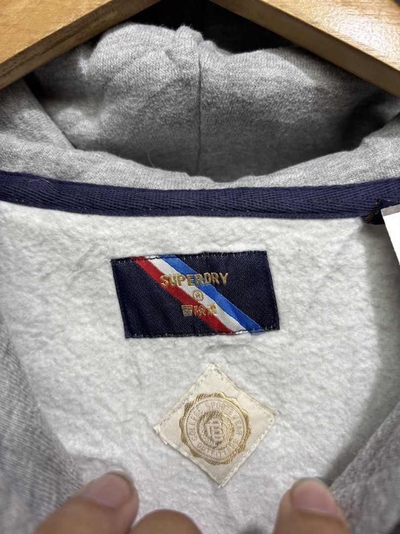 SIPER DRY HOODIE JACKET (Category: Coats, Jackets and Outerwear) located in Quezon City. Submitted by xoxochiq (Listing ID 1448727615, Image 3). Description: SUPER DRY HOODIE JACKET Medium Length - 26 Width - 19 10/10 color rate Excellent Condition 500 only pm me!.