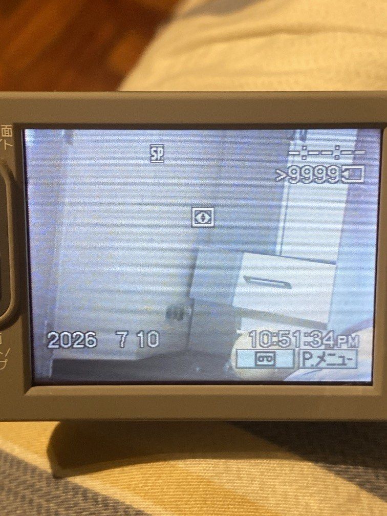 Sony Handycam DCR HC-40 (Category: Video Cameras) located in Manila. Submitted by clintjosep37356 (Listing ID 1448851035, Image 2). Description: Fully working but Issues Yes po ang issue: ang tape door na ingay at sira ng tape door may stuck na MINI DV and hard touch sa screen pero okay naman sya and pwedeng tapeless, May Black screen LCD USE VIEWFINDER NALANG O TAPELESS And no worries walang nayari sa cam ito and use memory stick pro duo to reco