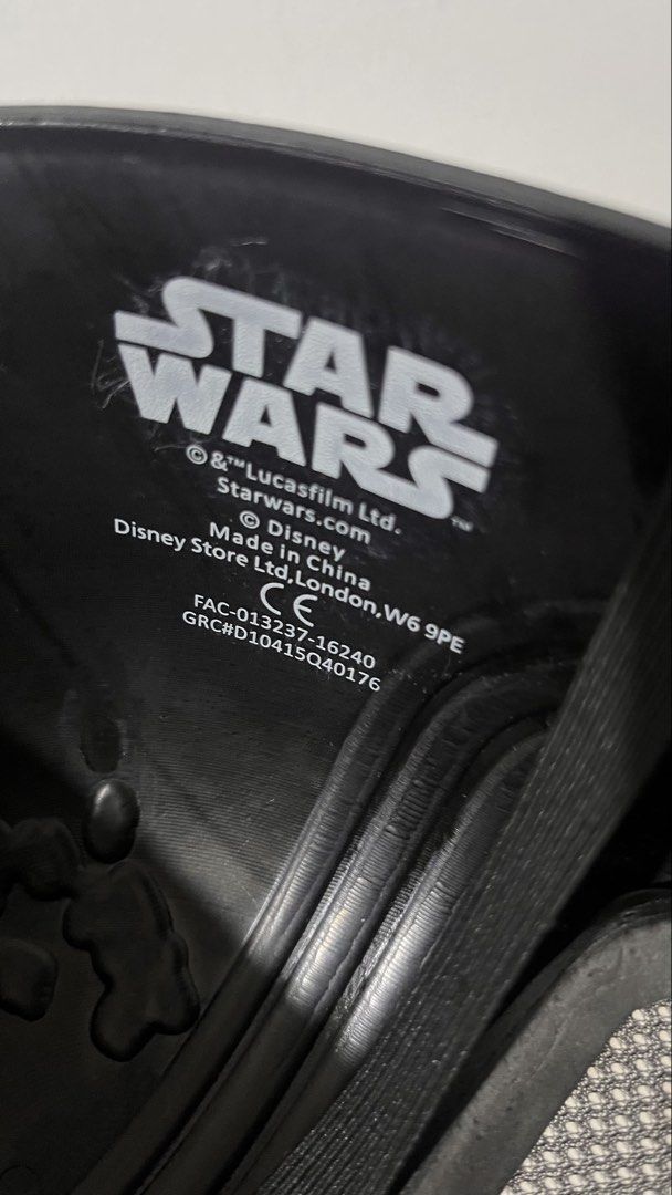 Star Wars Kylo Ren Mask Costume Prop. For Cosplay, Costume, Halloween, etc. (Category: Western Merchandise) located in Imus. Submitted by pick_and_dig (Listing ID 1448799513, Image 3). Description: - Authentic Kylo Ren mask from Star Wars - Striking black with silver detailing - Features an elastic strap for a secure fit - Perfect for costumes, cosplay, or display - Officially licensed Disney Store product, made in China Note: As is. WYSIWYG. Mod