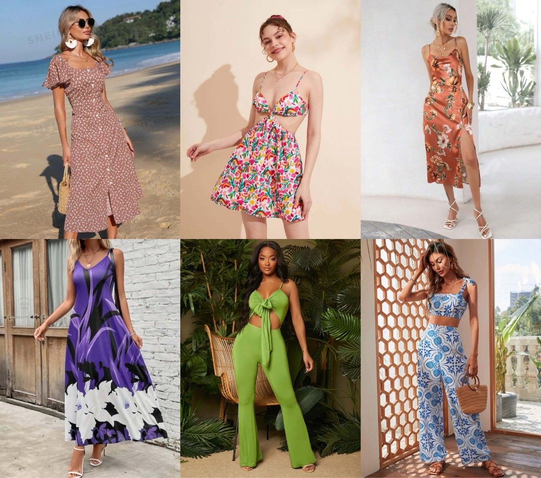 Beach Mini Midi Maxi Dresses and Outfits (Category: Dresses) located in Caloocan City. Submitted by saramedeclutter (Listing ID 1448880285, Image 2). Description: - SHEIN Summer Collection - Includes maxi dresses, midi dresses, and a two-piece set - Ideal for vacations and casual outings price for attention only ‼️Please check profile listings for individual item details and price.‼️.