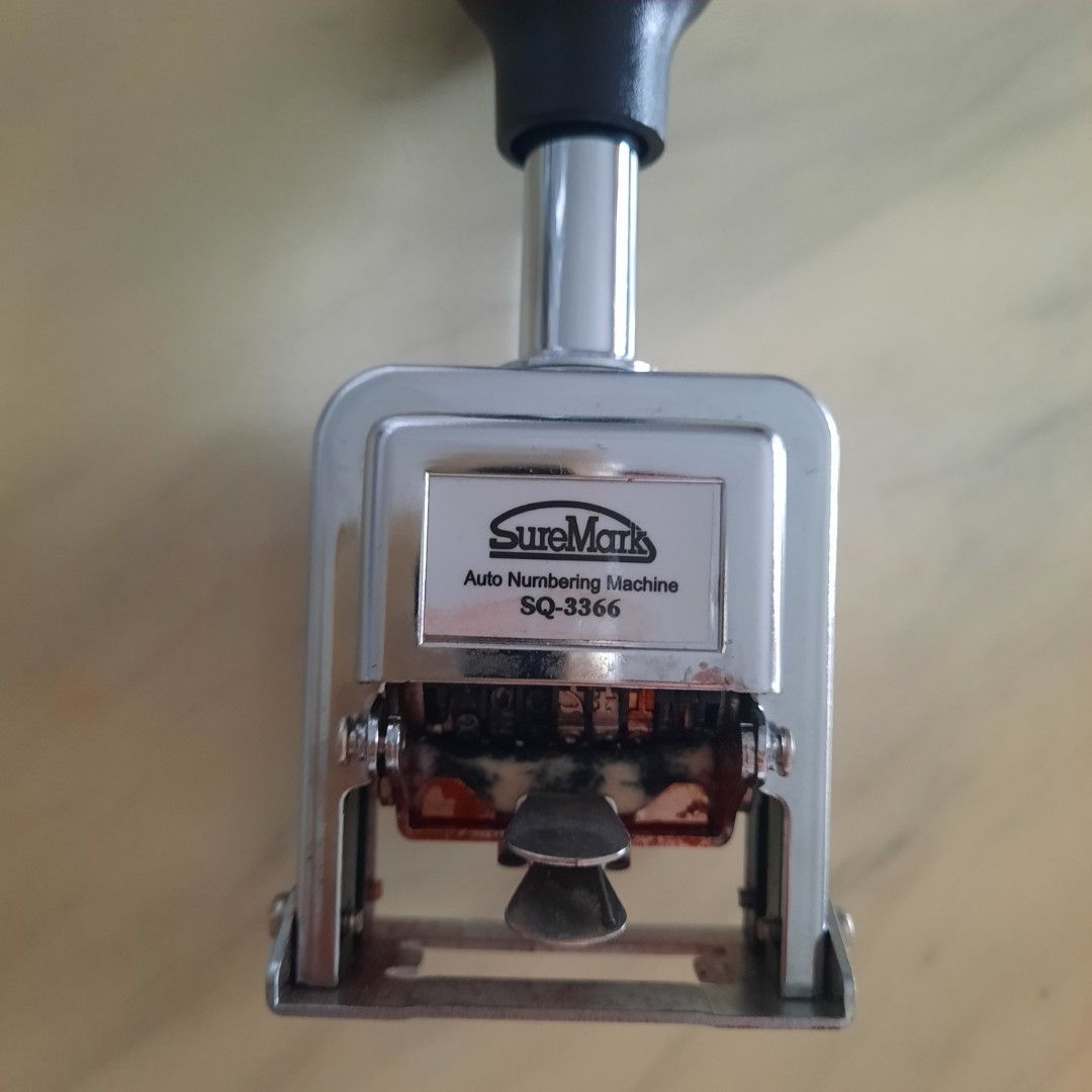 SureMark Auto Numbering Machine SQ-3366