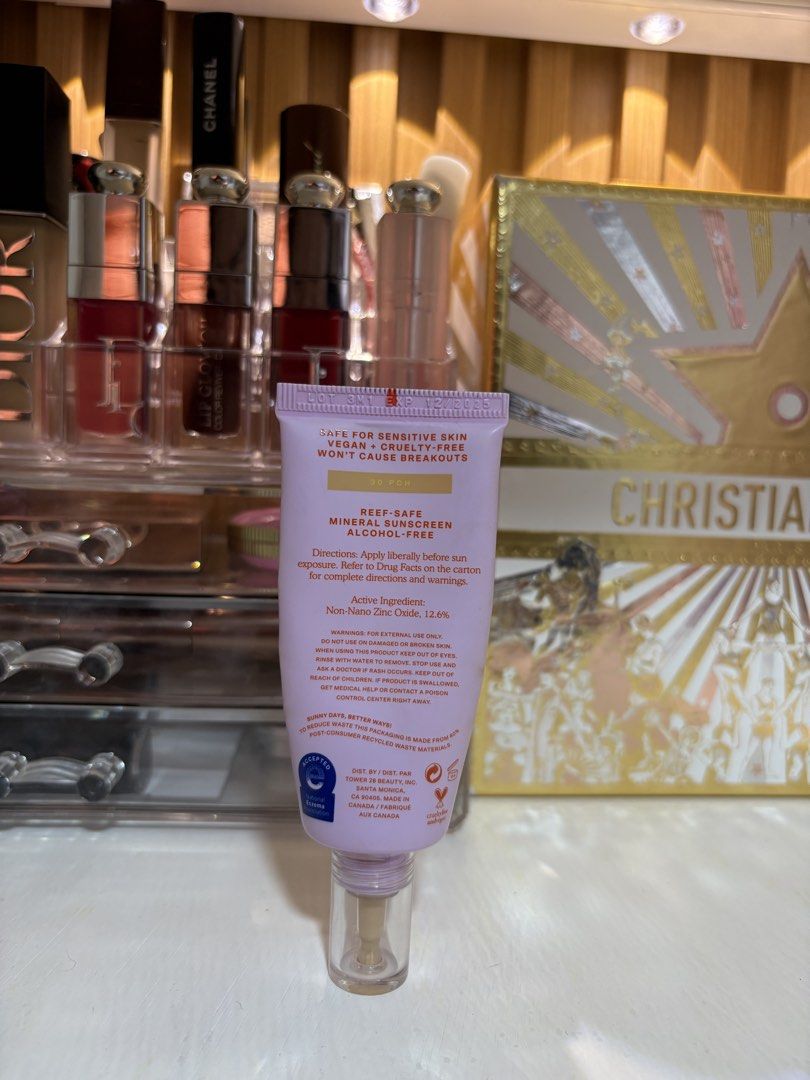 Tower 28 Sunny Days Tinted Sunscreen 30 Pch (Category: Makeup) located in Pasay City. Submitted by keynbloom (Listing ID 1448721959, Image 3). Description: 70% full bought @ ₱2250 expiration: 12/2025 medium neutral .