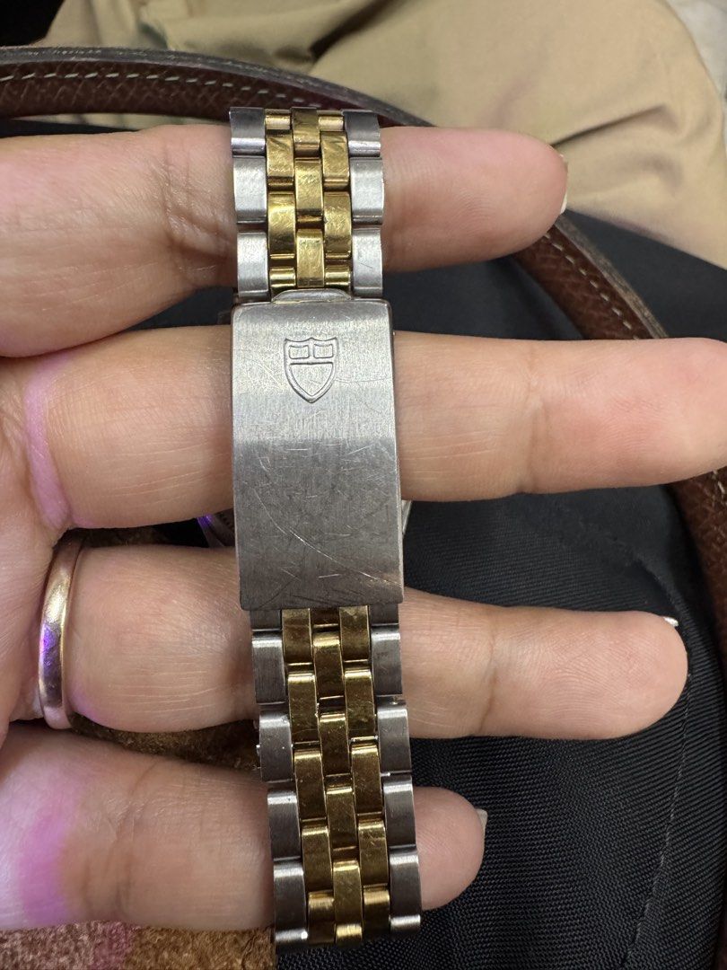 Tudor Prince Oyster Date Reference 72033 (Category: Luxury Watches) located in Quezon City. Submitted by jperks0102 (Listing ID 1448867944, Image 3). Description: Tudor Prince 32mm Steel and Yellow Gold Plated Automatic Movement Rotor Self-Winding White Roman Dial With Diamonds Watch Only Condition: 9.5/10 .