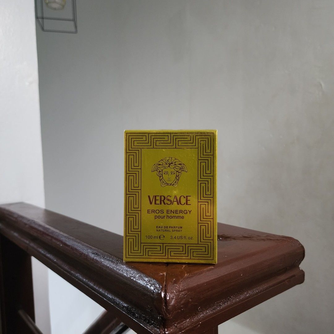 US Tester - Versace Eros Energy EDP 100ml (Category: Fragrance & Deodorants) located in Quezon City. Submitted by nhingking (Listing ID 1447936270, Image 2). Description: BRAND NEW & SEALED‼️ US Tester 100ml EDP ₱ 500 Eros Energy by Versace is a Citrus Aromatic fragrance for men. main accords: citrus aromatic fresh spicy musky woody Payment via: ✔ GCash ✔ BPI.
