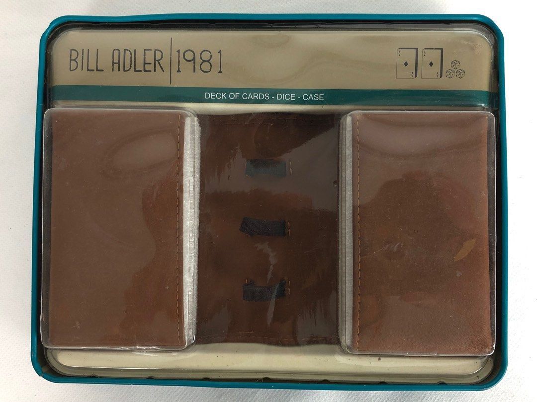 Vintage Bill Adler 1981 Luxury Leatherette Game Case Only (Pristine Replacement) (Category: Luxury Bags & Wallets) located in Tagaytay City. Submitted by barenwolf (Listing ID 1448752939, Image 2). Description: Up for grabs is an authentic, 1981 Bill Adler presentation case in brand new, never-used condition. Featuring a handsome teal trim and a rich, dual-compartment faux-leather interior, this is the ultimate sophisticated storage solution to h