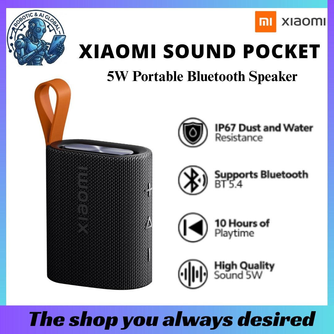 Xiaomi Sound Pocket 5W Portable Bluetooth Speaker | Brand New | Store Pickup !!!