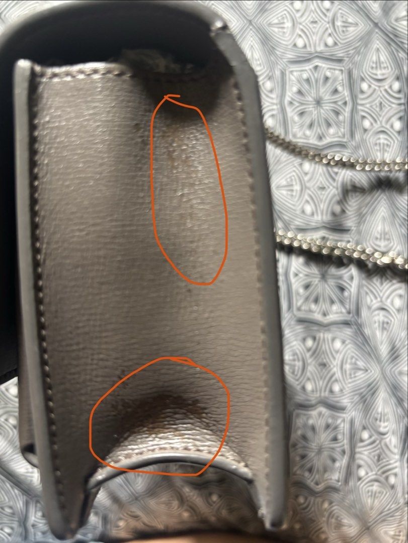YSL Sunset (Category: Luxury Bags & Wallets) located in Quezon City. Submitted by engr36 (Listing ID 1365498624, Image 3). Description: with dirt on some sides.