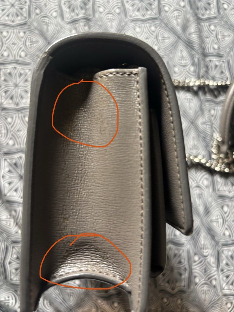 YSL Sunset (Category: Luxury Bags & Wallets) located in Quezon City. Submitted by engr36 (Listing ID 1365498624, Image 2). Description: with dirt on some sides.