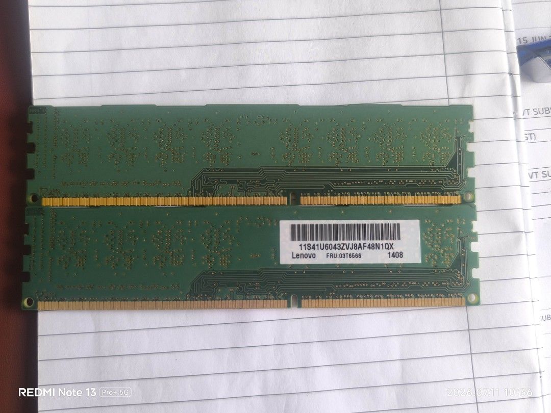 2x 4GB DDR3 RAM Modules506192891835863041