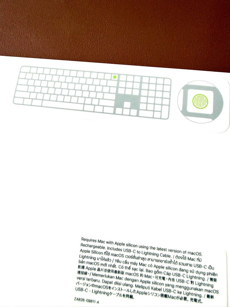 Apple Magic Keyboard with Touch ID and Numeric Keypad506319756832942082