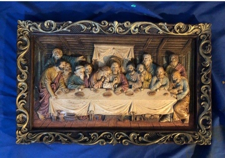 Artigianart ( Italy) Last Supper (Category: Other Home Decor) located in Pasig City. Submitted by mglym (Listing ID 1449025504, Image 1). Description: The Last Supper Christian Biblical Wall Hanging ArtIgianart Hand Painted Italy. 13.75” x 9”. Vintage hand painted in Italy. Has label on back. Artigianart Dipinto A Mano Hand Painted in Italy. Reasonable offers will be considered. It’s heavy. Weighs 4 lbs 10 Oz..