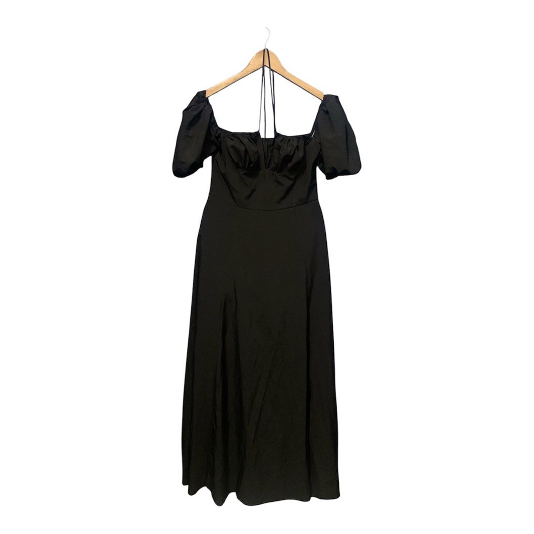 Black off shoulder dress with slit (Category: Dresses) located in Malabon City. Submitted by vewonica (Listing ID 1448973792, Image 1). Description: .