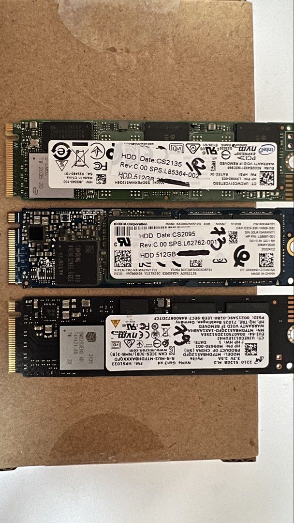 BULK m.2 NVME SSD - 512GB