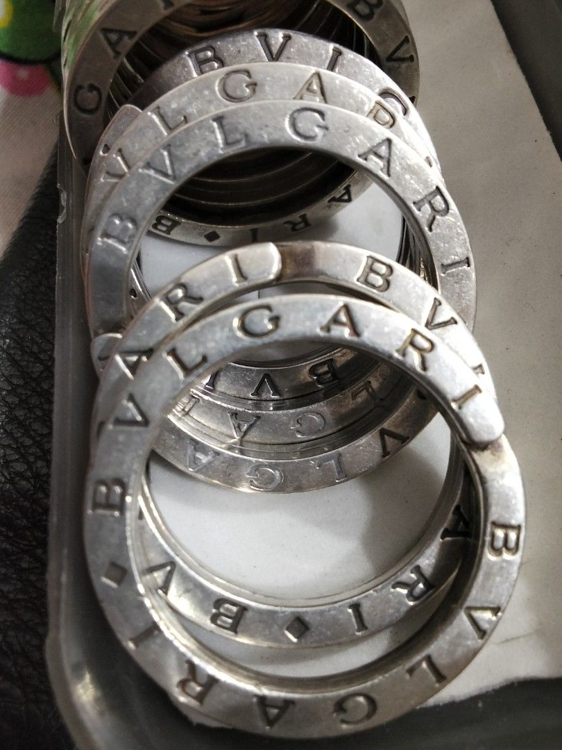 Bvlgari Logo Pendant (Category: Luxury Accessories) located in Makati City. Submitted by silver_ben (Listing ID 1448982742, Image 3). Description: Made in Italy Sterling Silver 33 pieces 350 plus grams You can convert into belt or bag strap.
