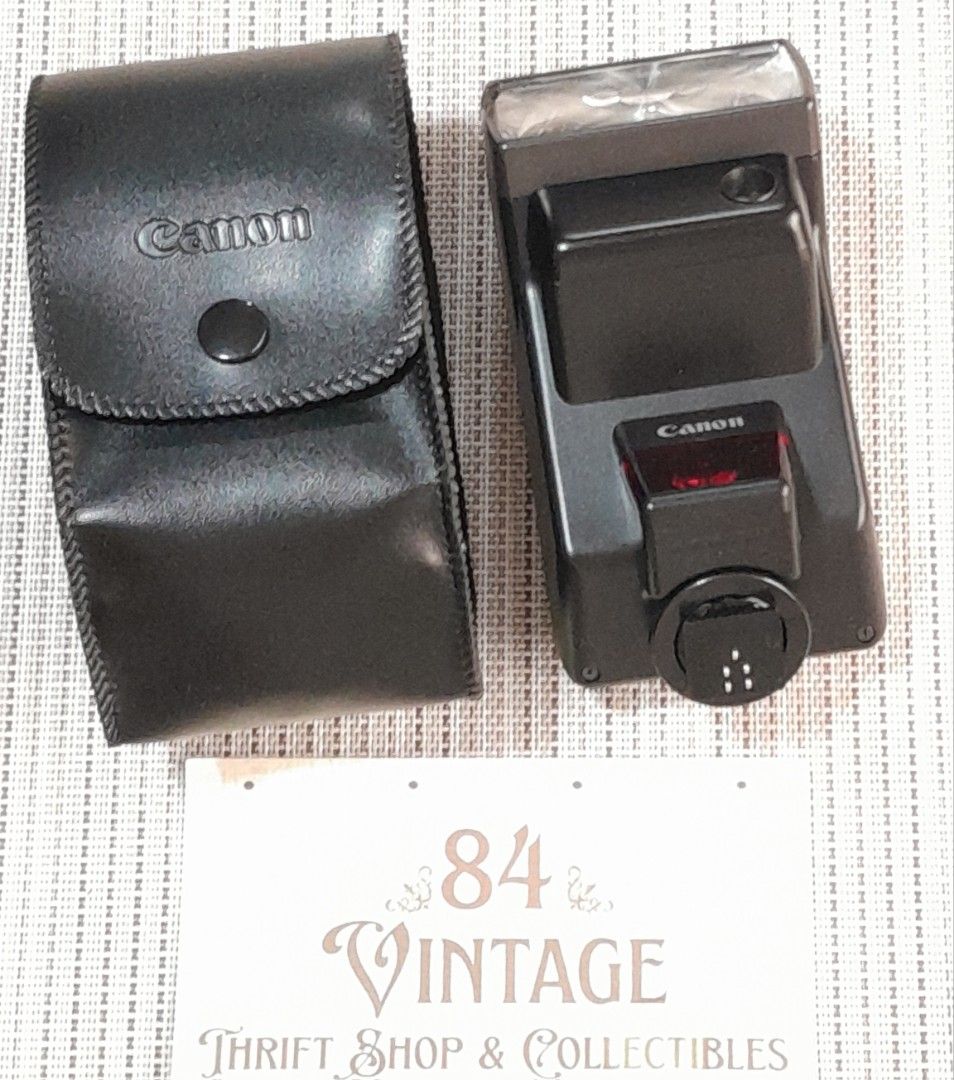 Canon Speedlight 300EZ (Category: Flashes) located in Las Pinas. Submitted by 84vintage (Listing ID 1449008433, Image 1). Description: Actual photos posted. Please examine them carefully as they are part of the description. --📌 MUST READ Before Dealing with us 📌-- ⚠️Price is posted. No lowballs please. ⚠️Vintage items are only sold As Is Where Is. If you want new items without any flaws, you can buy at the mall. Please manage your expectations.
