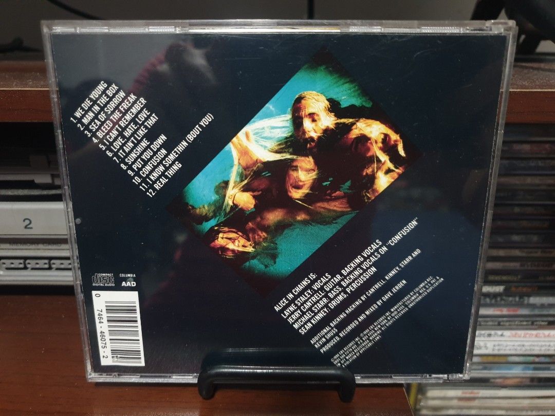 CD ALICE IN CHAINS - facelift AIC alternative rock grunge (Category: CDs & DVDs) located in Makati City. Submitted by KaTiToYs (Listing ID 1449059643, Image 2). Description: alice in chains - facelift US🇺🇸press NM meet ups: Makati / BGC / Ortigas... Metro Manila / nearby provinces buyers - pick up via: lalamove / grab... Provincial buyers - ship via: lbc / jrs / jnt... MOP: Gcash ❌❌❌NO COD / COP❌❌❌ pearl jam alice in chains soundgarden stone te