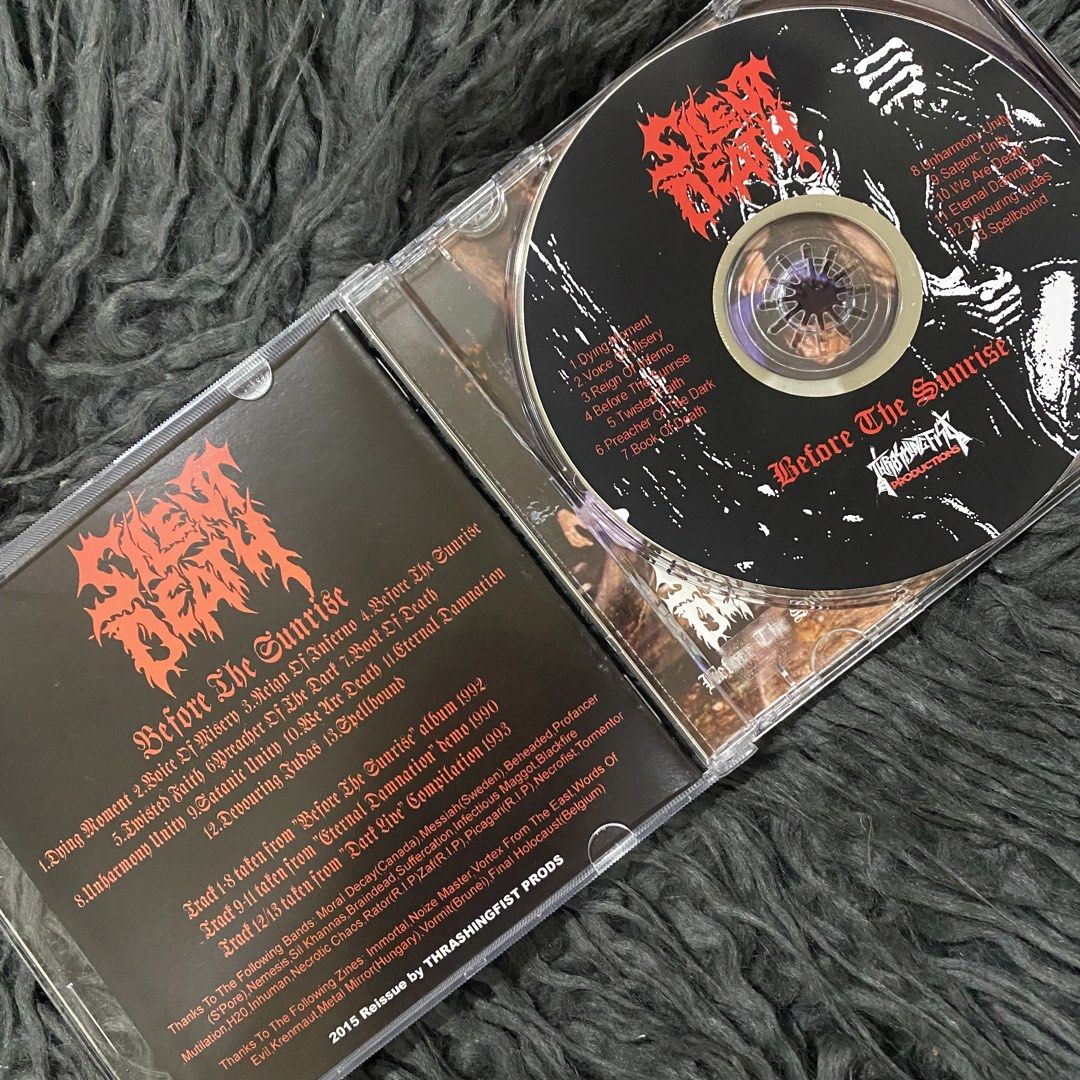 CD SILENT DEATH Before The Sunrise (Category: CDs & DVDs) located in Ketereh. Submitted by sevenstore_ (Listing ID 1448988245, Image 2). Description: CD UNTUK DIJUAL (Used) CD SILENT DEATH Before The Sunrise RM 30 Add RM10 sem,ss RM 16.