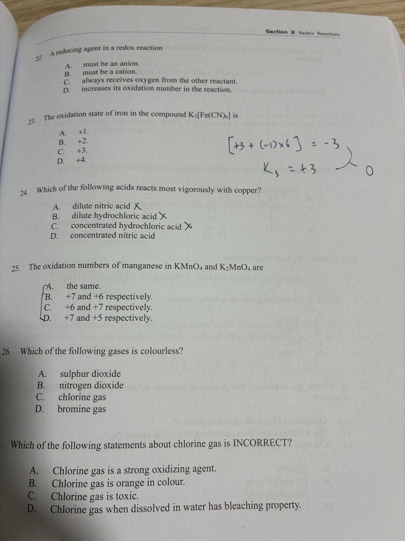 CHEMISTRY 1000 HKDSE MC Exercise （分類：教科書）位於 Hong Kong。 由 angiepo07265443 提交（商品編號 1449054404，圖片 3）。簡介： CHEMISTRY 1000 英文版 約15～20%題目有做過痕跡（如上圖） 無損壞。