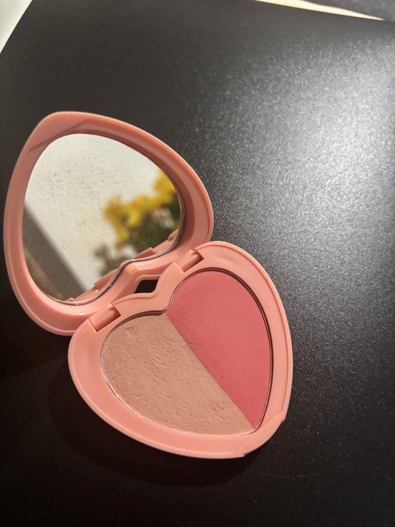 Chuchu Beauty Heart Blush Duo (Category: Makeup) located in Manila. Submitted by allureh. (Listing ID 1449001763, Image 2). Description: Original Chuchu Beauty Heart Blush Duo Shade: Peachy Pop - like new - used only a couple of times - rfs: not my shade .