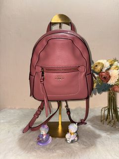 coach andi backpack pink F30530 SV/ET Crossbody Handbag in Pebble Leather easy access to your necessities and a look sophisticated enough to keep up with your work style Vintage Coach Mini Backpack -
