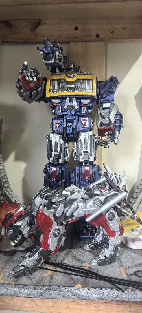 Custom Transformers Soundwave and Ravage Action Figures (Category: Figurines & Statues) located in Manila. Submitted by zegar90173 (Listing ID 1449009308, Image 3). Description: - Classic Transformers Soundwave figure (cassette player robot) - G1 and Modern combined - Both figures are highly detailed - Perfect for Transformers collectors - Display pieces only - No original packaging included.