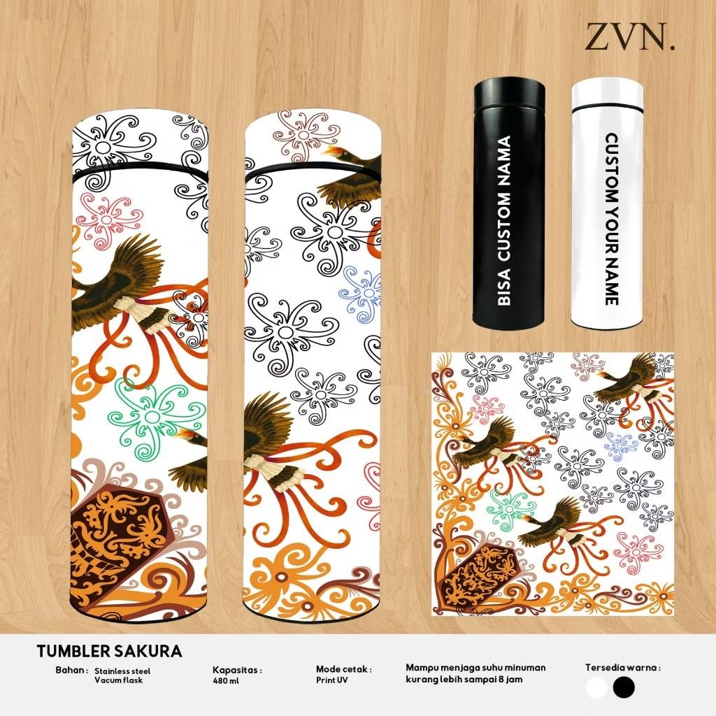 Customised name batik tumbler506142919136399361