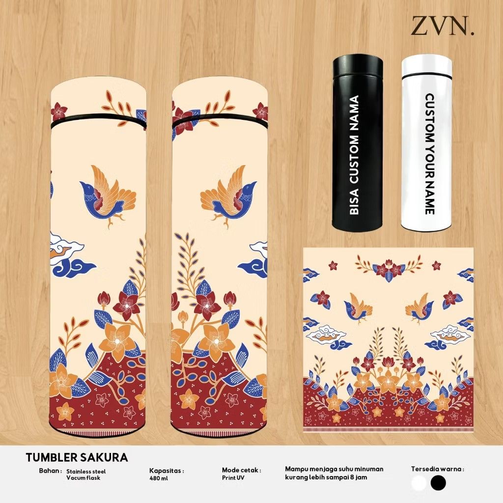 Customised name batik tumbler506142919136399360