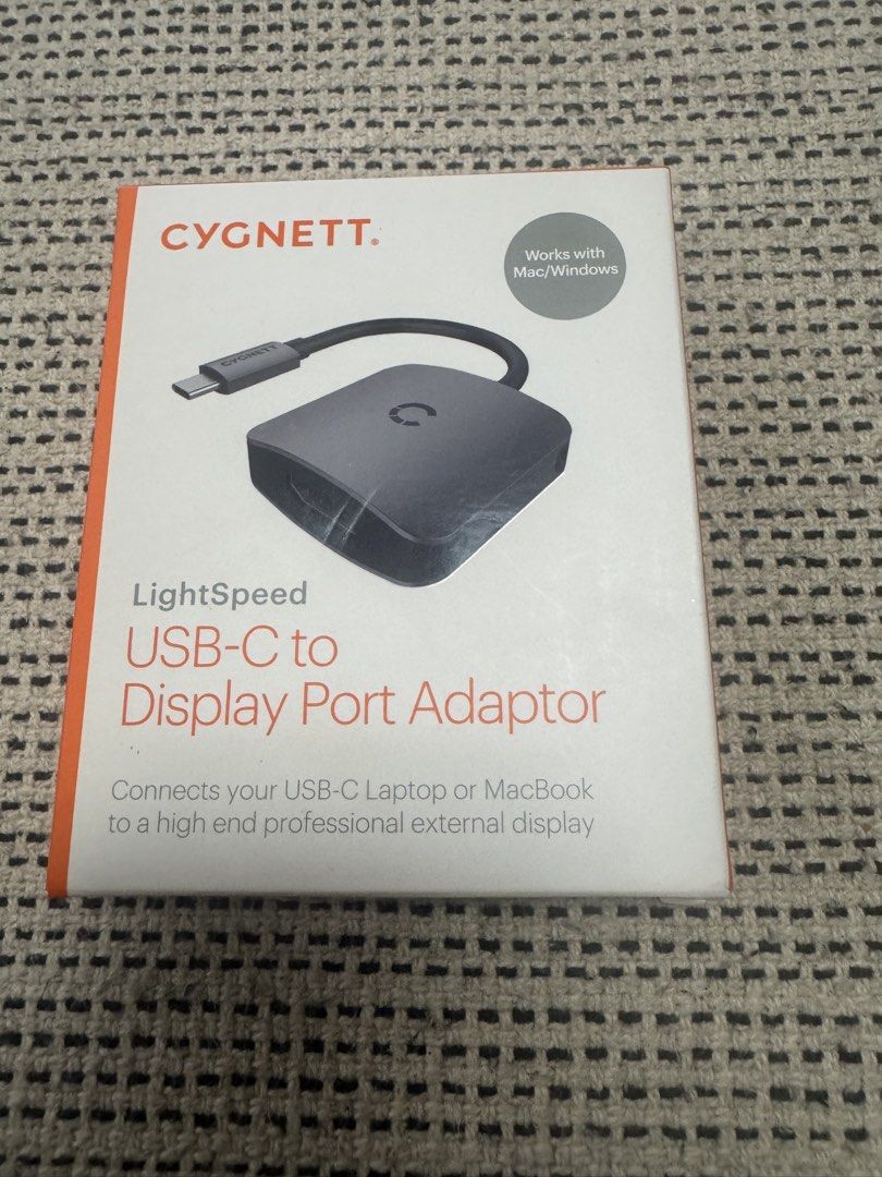 Cygnett uSB C to display adaptor (Category: Other Accessories) located in Muntinlupa City. Submitted by jay826 (Listing ID 1448929421, Image 1). Description: - Cygnett USB C to display adaptor - spare one -never used Gcash payment.