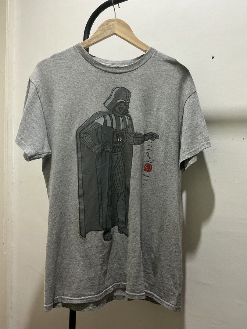 Dart Vader Star Wars Mad Engine (Category: Tshirts & Polo Shirts ) located in Bulacan. Submitted by garmentsbyadi. (Listing ID 1448997574, Image 1). Description: Medium Length: 28 Width: 20.5 Condition: 9/10 Color rate: 9/10 Issue: One minimal pinhole .