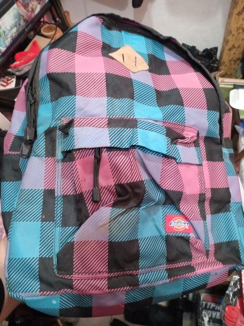 Dickies backpack (Category: Backpacks) located in Taguig. Submitted by nippon.toki (Listing ID 1449064458, Image 3). Description: Please read! For sure buyer only! NO COD/COP No reservation The items will be sold to the first payer w/o prior notice. Verbal reservations are not acceptable. Note: All items are vintage. Please manage your expectations accordingly. G cash payment. Shipping via Lalamove Metro Manila. For province: J and T Shipping fee