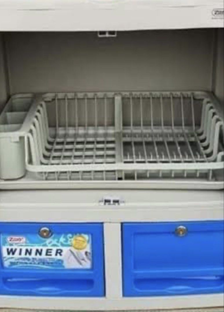 Dish Rack Kitcken Cabinet (Category: Other Kitchenware & Tableware) located in Manila. Submitted by yumideals (Listing ID 1448915656, Image 2). Description: Dimension: Length: 51cm Width: 33cm Height: 75cm.