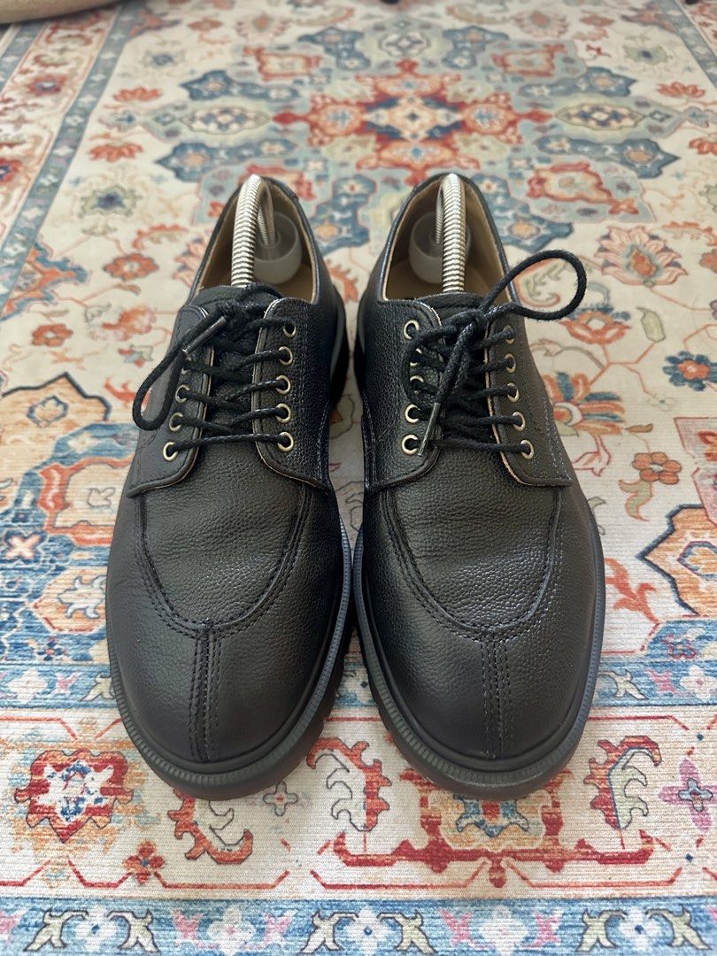 Dr. Martens 2046 - Paraboot Alt (Category: Dress Shoes) located in Quezon City. Submitted by zozostuff (Listing ID 1442581133, Image 3). Description: DM 2046 Westminster US 7 / EU 39 Condition 9/10 - Classic black leather Dr. Martens shoes - Versatile for smart casual and formal wear.