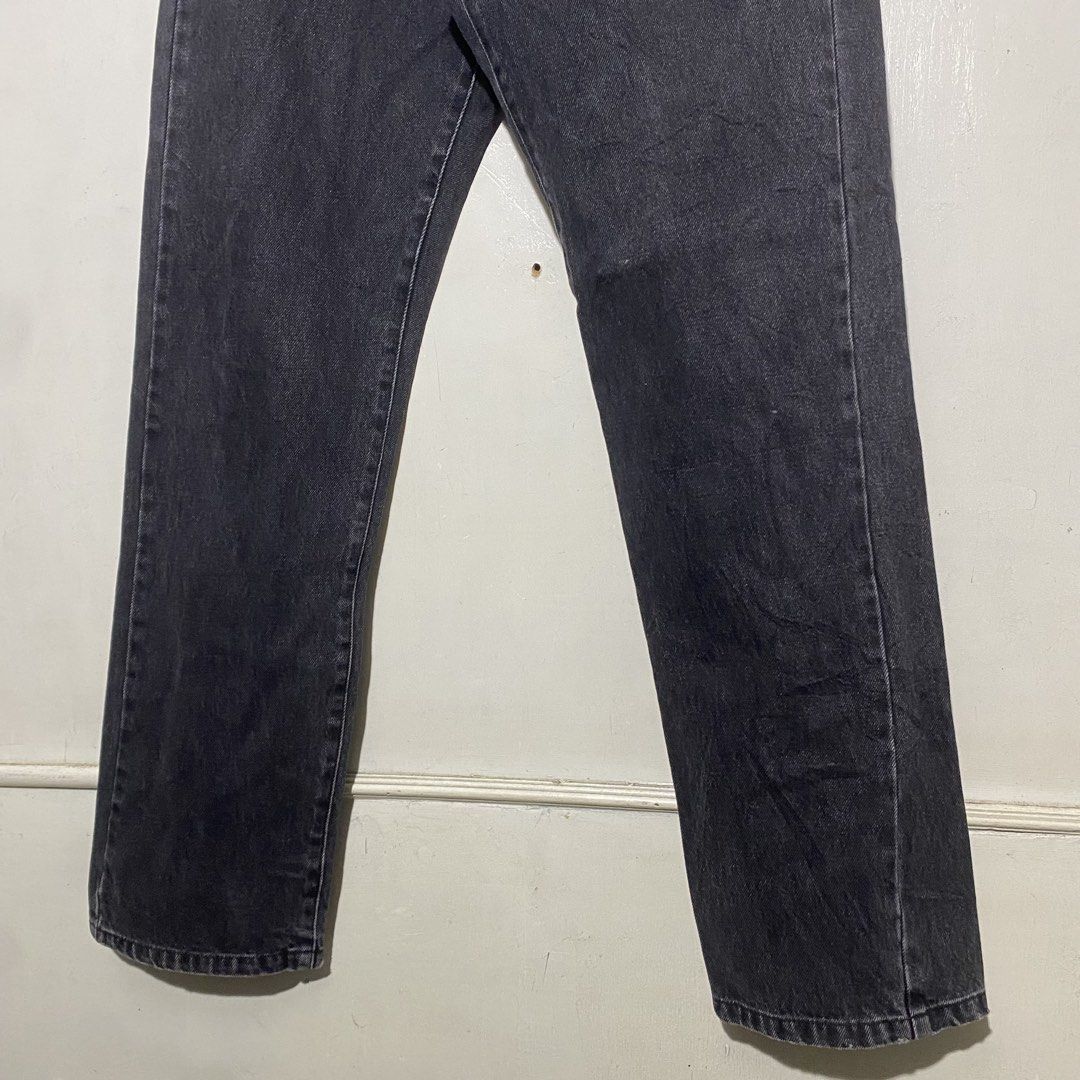 Dries Van Noten - Straight Jeans (Category: Jeans) located in Manila. Submitted by OVERJOY (Listing ID 1449037936, Image 3). Description: Dries Van Noten - Straight Jeans Size - 27 Condition - 9/10 Dimensions WAIST - 14.5” INSEAM - 29.5” LEG OPENING - 7.5” FRONT RISE - 12” THIGH - 11.5” LENGTH - 41.5” 3,499.