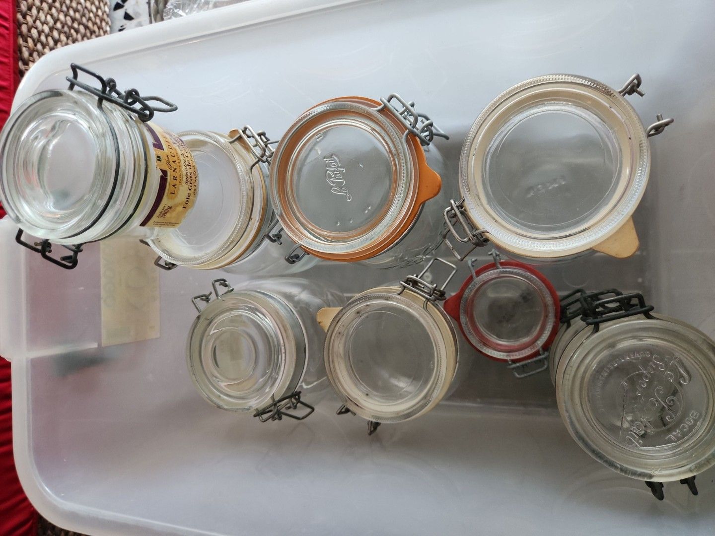 Duni Amuse Bouche Cups & Assorted Glass Jars with Lids