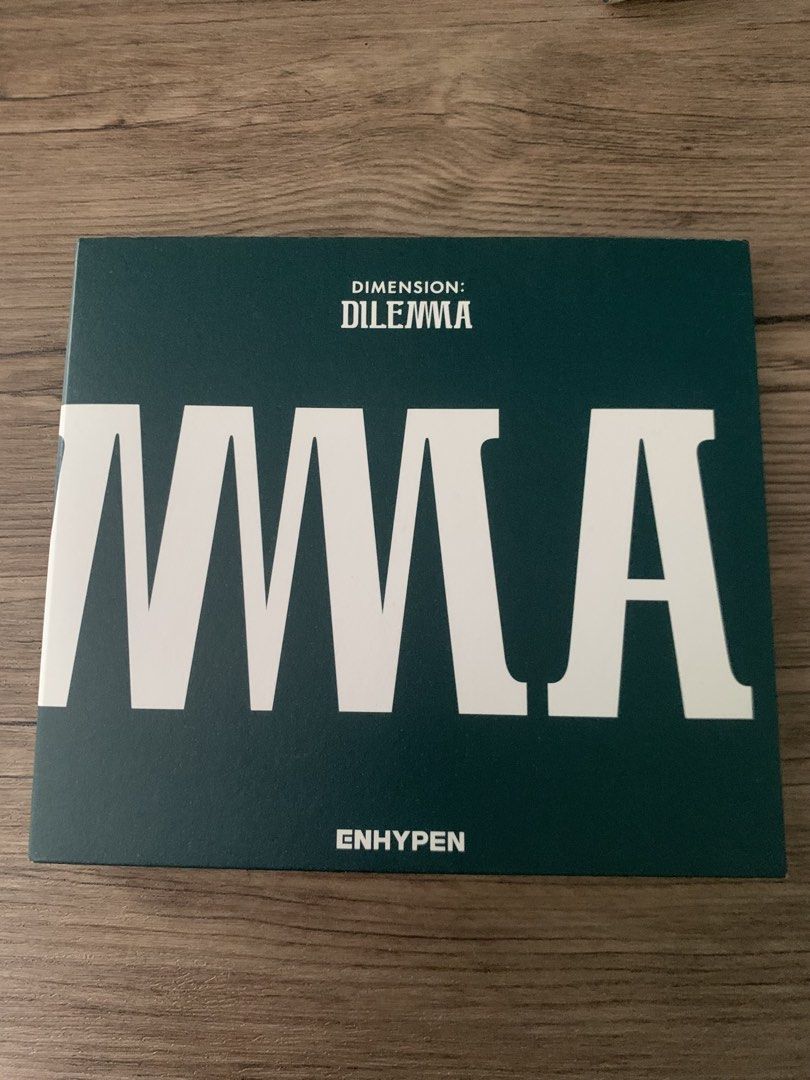 ENHYPEN DIMENSION: DILEMMA Album CD (Category: CDs & DVDs) located in Quezon City. Submitted by sooomiz (Listing ID 1448930963, Image 2). Description: ♡ ENHYPEN DIMENSION: DILEMMA album ♡ includes CD ♡ inclusions: in photo ♡ rfs: decluttering x sensitive buyers.