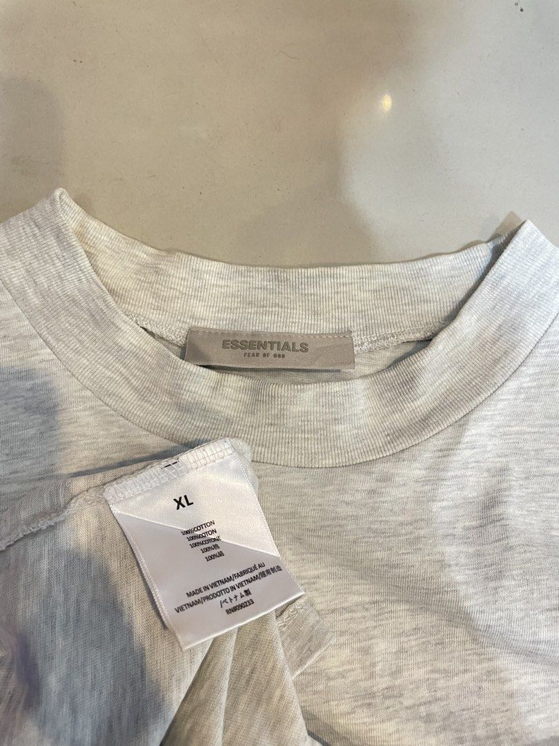 Essentials gray (Category: Formal Shirts) located in Manila. Submitted by y2karchive (Listing ID 1449074580, Image 3). Description: Authentic Extra large to xl Color rate 9.5/10 As new condition W Nof laws .