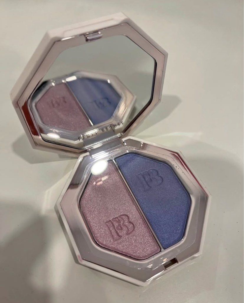 Fenty Highlighter Duo (Category: Makeup) located in Quezon City. Submitted by cheerupbby (Listing ID 1449096032, Image 1). Description: Stored properly and kept well. Will ship when I get back home to the Philippines in October/November 2026. I will only bring what is SOLD. Half payment accepted with no cancellation. All makeup is crossposted on marketplace 🇨🇦 and nowhere else. 📍 QC Can ship thru lalamove or j&t.