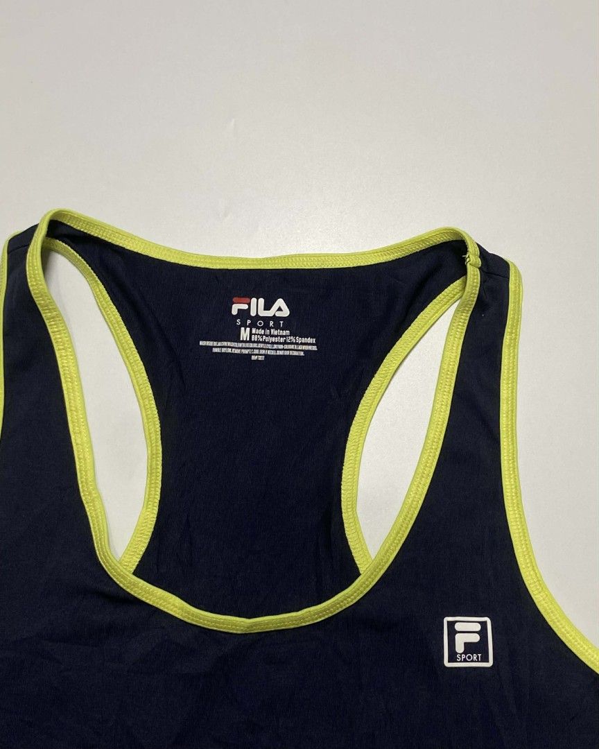 Fila womens sportswear (Category: Activewear) located in Tarlac. Submitted by dinnuh4e (Listing ID 1448918528, Image 3). Description: Fila medium W 17 L 25 Excellent condition.