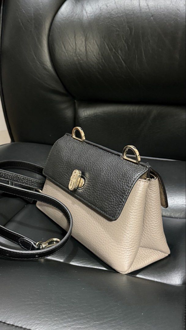 Furla sling bag (preloved; guaranteed authentic) (Category: Luxury Bags & Wallets) located in Manila. Submitted by anne_r23 (Listing ID 1449092736, Image 3). Description: can fit an iphone pro comes with dustbag.