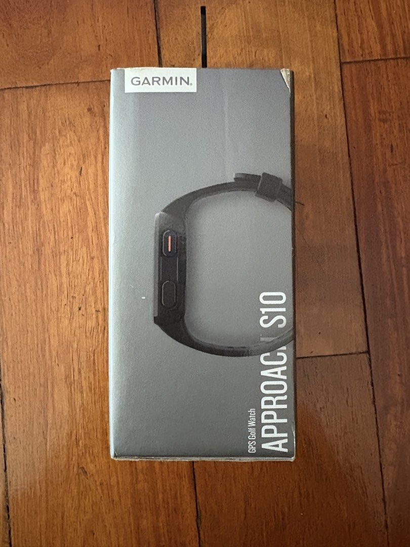 Garmin Approach S10 GPS Golf Watch (Category: Men's Watches) located in Pasig City. Submitted by mvsdb (Listing ID 1448947023, Image 3). Description: Garmin Approach S10 GPS Golf Watch. Preloaded with 41,000+ worldwide golf courses. Sunlight-readable display. Scorecard and distance measurements. Battery lasts up to 12 hours. Easy to use. Great for the golf course..