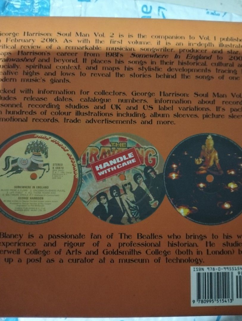 George Harrison soul man volume 2 (Category: CDs & DVDs) located in Manila. Submitted by ramonrobin.cruz (Listing ID 1448935377, Image 2). Description: George Harrison soul man volume 2.