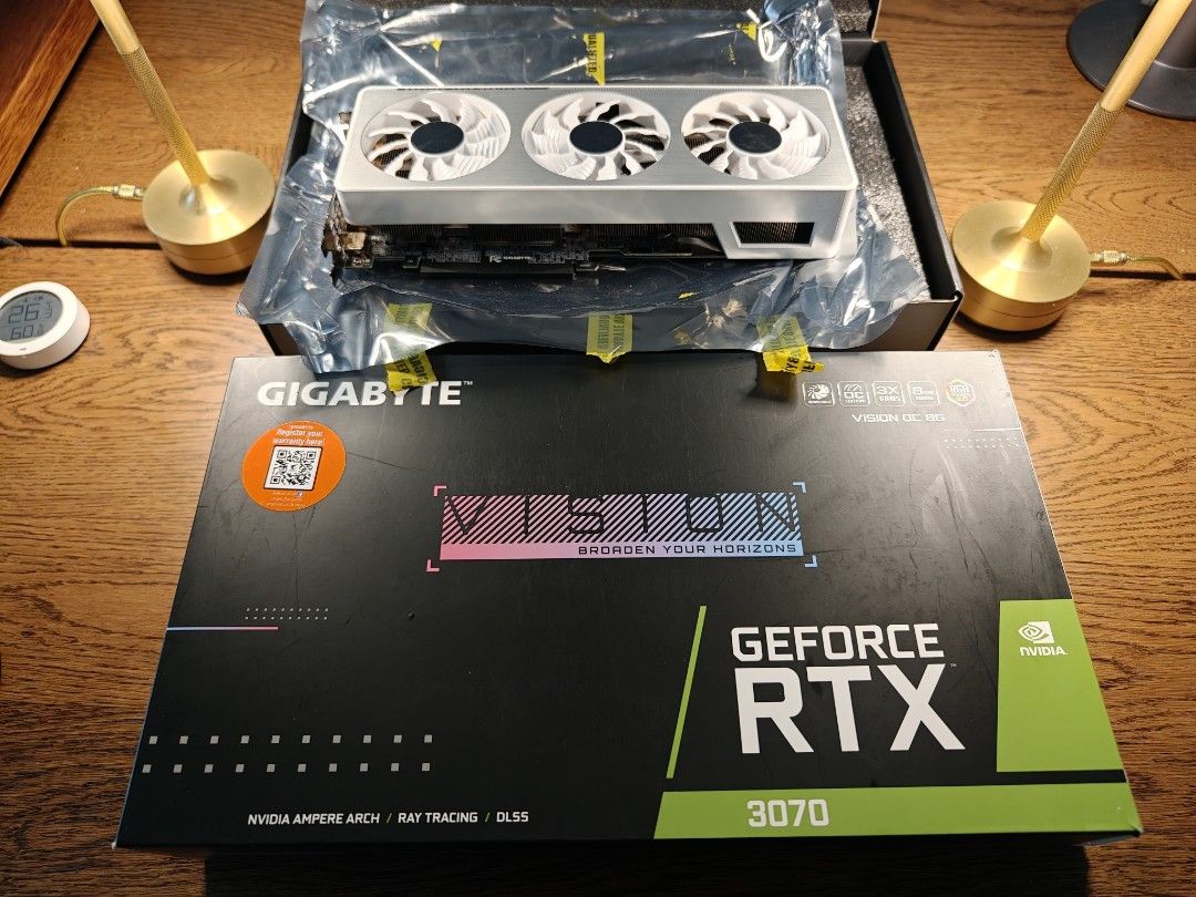Gigabyte GeForce RTX 3070 Vision OC Graphics Card506453689904015362