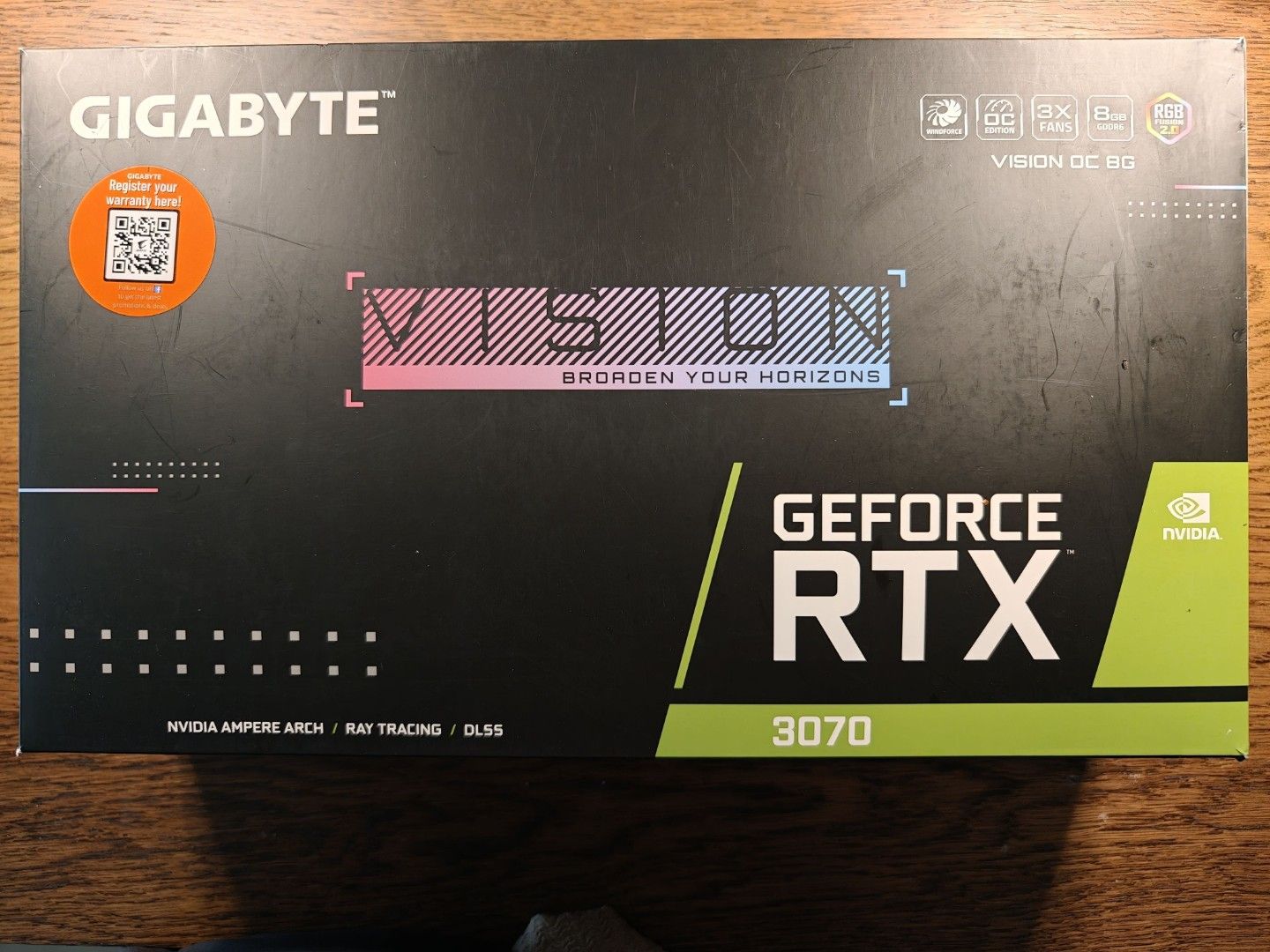 Gigabyte GeForce RTX 3070 Vision OC Graphics Card506453689904015363