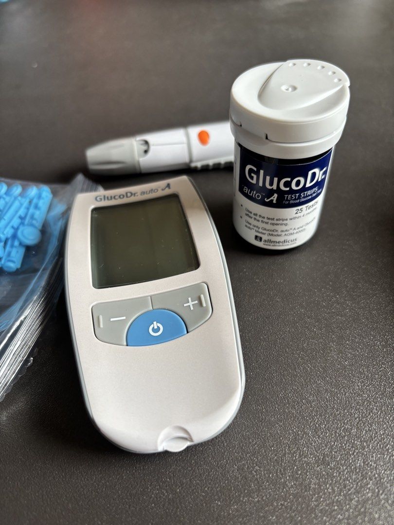 GlucoDr. auto A Blood Glucose Meter Kit (Category: Health Monitors & Weighing Scales) located in Quezon City. Submitted by isabel_alarilla (Listing ID 1448950965, Image 3). Description: For sale: GlucoDr. auto A Blood Glucose Monitoring System - Includes: Meter, Lancets, Carrying Case -no strips - Ideal for easy daily blood glucose monitoring Selling price: 1,100 Bought at 1,985 If interested you may call/ text 09178008649 Thank you.. .