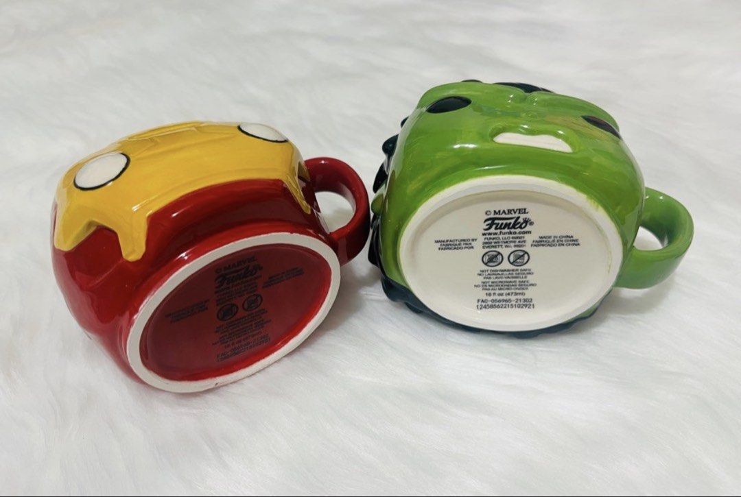 Hulk & Ironman Marvel Character Mugs (Category: Western Merchandise) located in Pasig City. Submitted by mama_mary (Listing ID 1448975026, Image 3). Description: .
