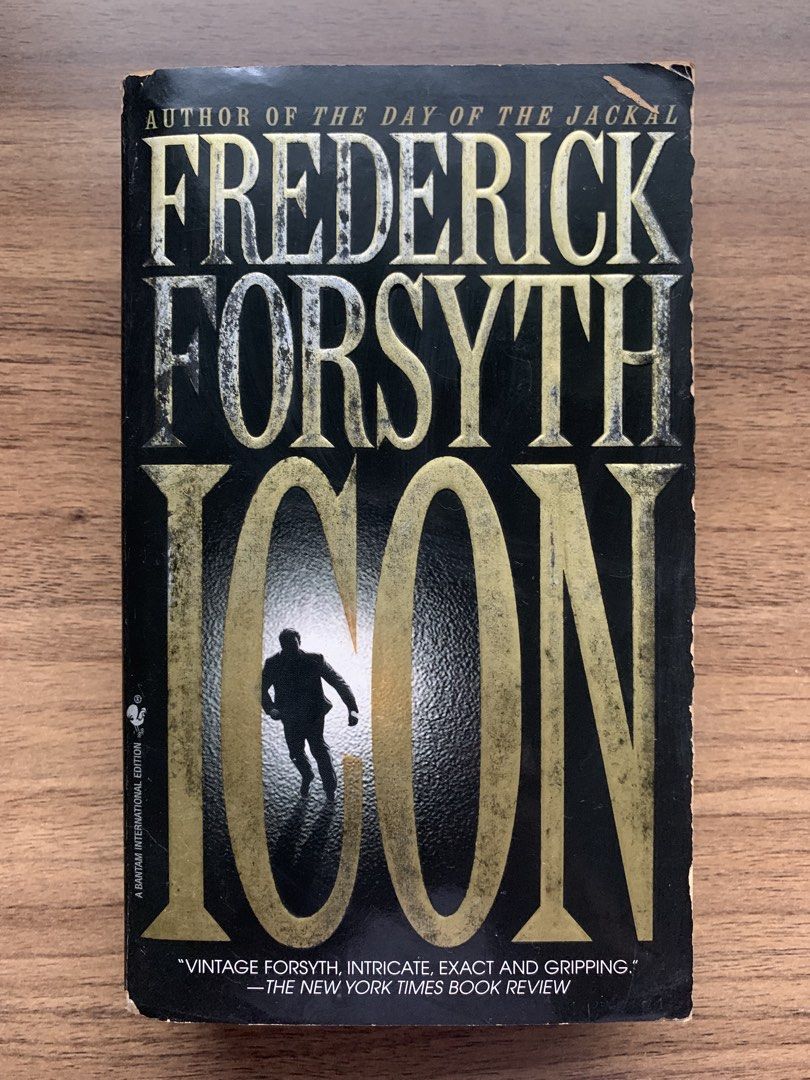Icon • Frederick Forsyth (Category: Storybooks) located in Paranaque City. Submitted by thingsofold (Listing ID 1448951142, Image 1). Description: a 1997 geopolitical thriller novel by British author Frederick Forsyth. Set in post-Cold War Russia, the plot follows former CIA agent Jason Monk who is recruited to stop the rise of Igor Komarov, a sinister nationalist poised to win the presidency using a frightening “Black Manifesto”.