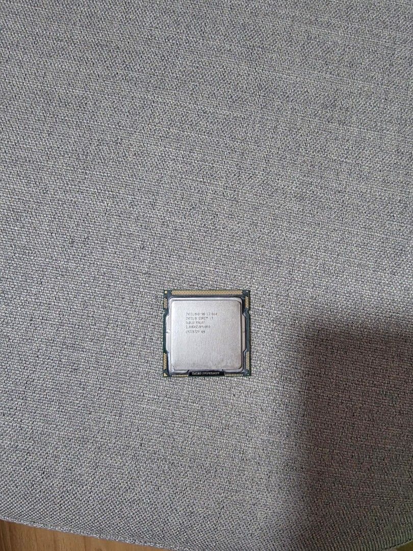 Intel Core i7-868 CPU Processor506328856511784961