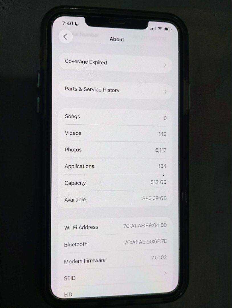 iPhone 11 Pro Max (Category: iPhone 11 Series) located in Manila. Submitted by applemint011 (Listing ID 1449105578, Image 3). Description: - iPhone 11 Pro Max (Korea-bought unit) - Color: Space Gray - Storage: 512GB - Condition: Very Good - No history of repairs - Meetup: SM City Sta. Mesa, Quezon City (or nearby).